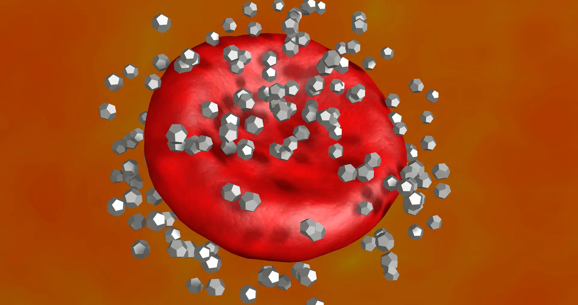 Blood cell and particles