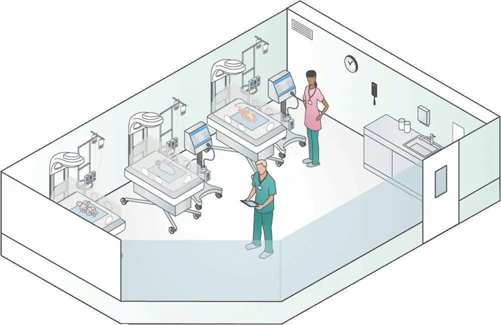 Neonatal ICU diagram