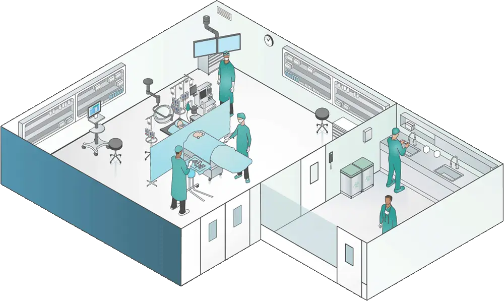 Operating Room diagram